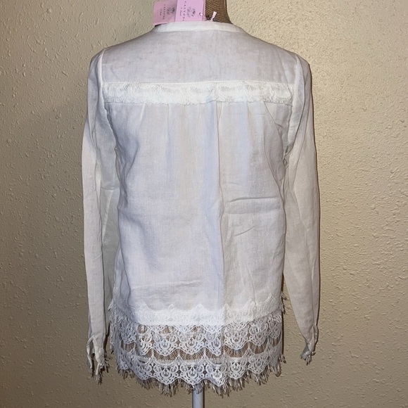 CALYPSO adorable white blouse XS - Picture 2 of 7